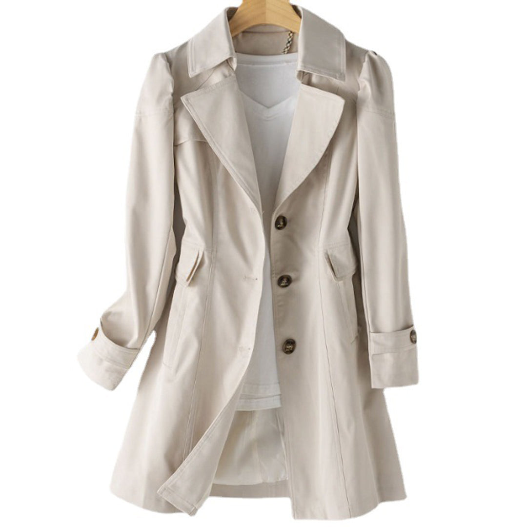 Manteau Mi-Long Ajusté Femme