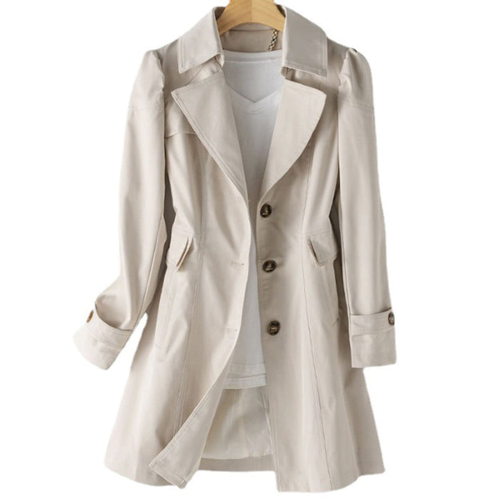 Manteau Mi-Long Ajusté Femme