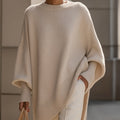 Women's Oversized Crew-Neck Knit Sweater