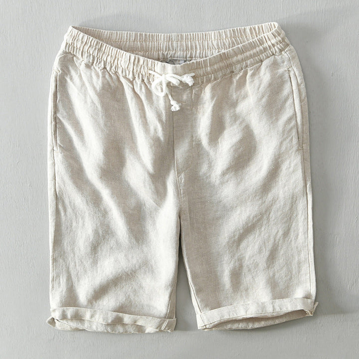 Short En Lin Décontracté Homme