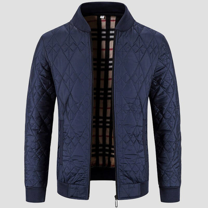 Veste Bomber Matelassée Zippée Homme