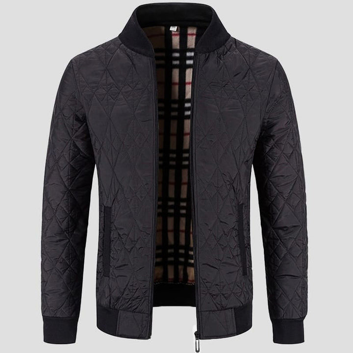 Veste Bomber Matelassée Zippée Homme