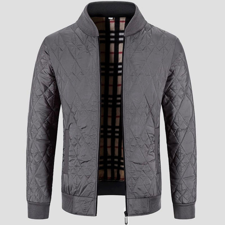 Veste Bomber Matelassée Zippée Homme