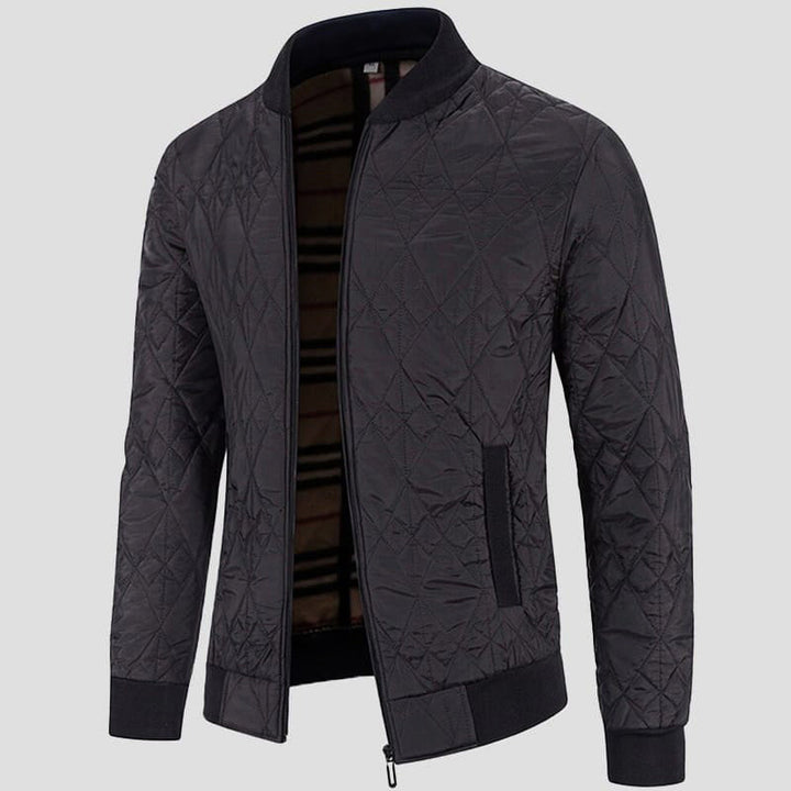 Veste Bomber Matelassée Zippée Homme