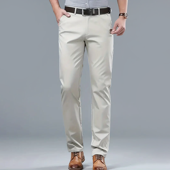 Pantalon Habillé Coupe Droite Homme