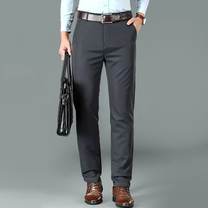 Pantalon Habillé Coupe Droite Homme