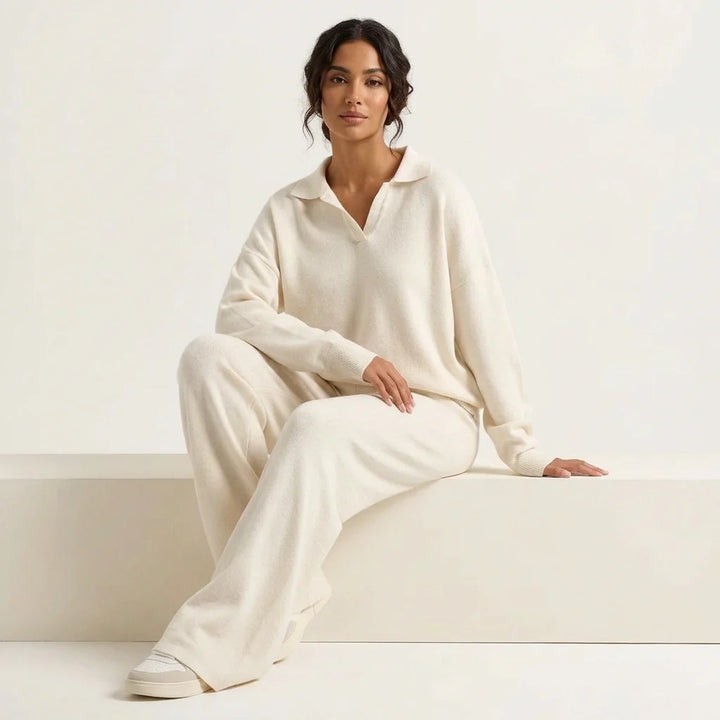 Ensemble Pantalon Deux Pièces Décontracté Femme