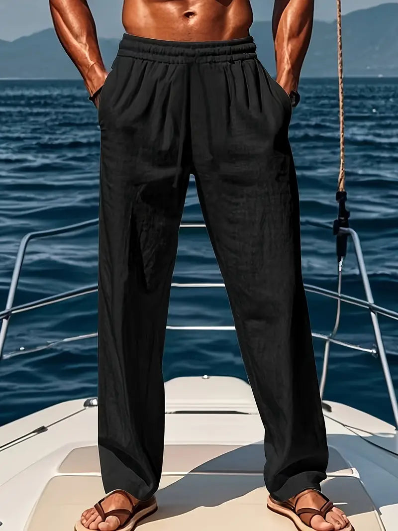 Pantalon Décontracté Ample Homme