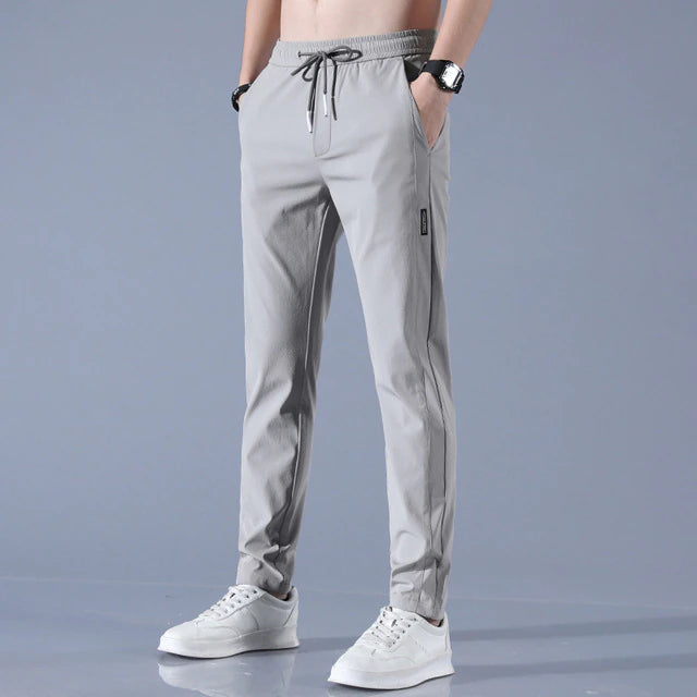 Pantalon Décontracté à Cordon Homme