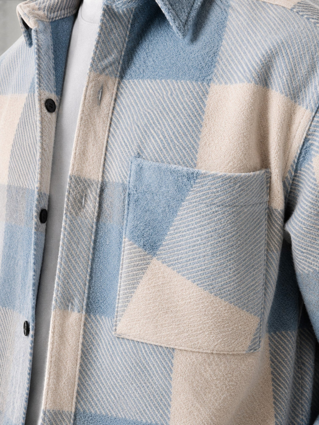 Surchemise à Carreaux Coupe Décontractée Homme