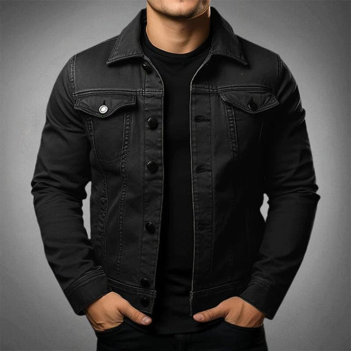 Veste Ajustée Boutonnée Homme