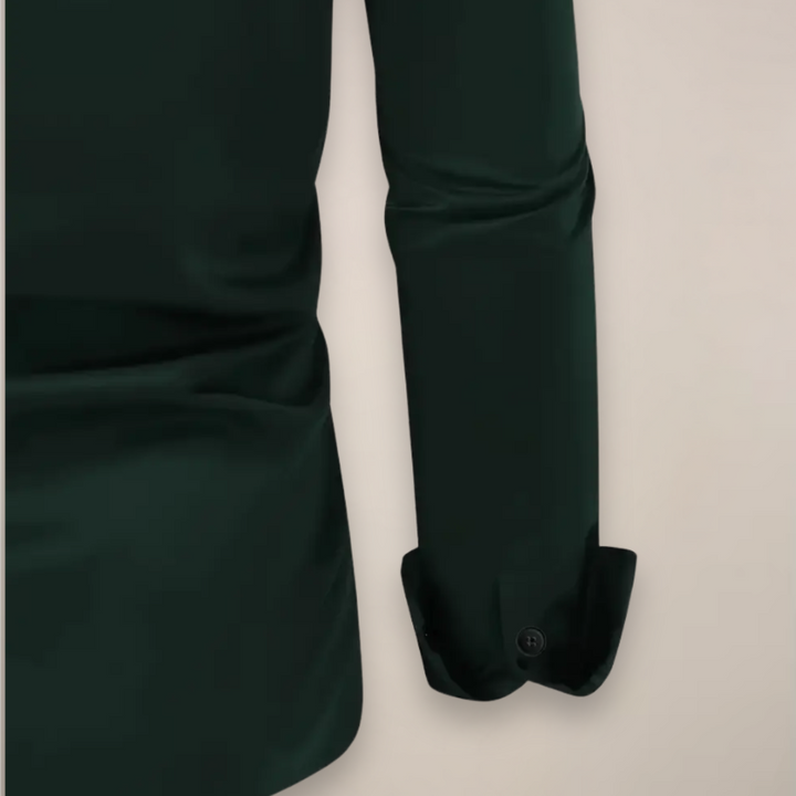 Chemise Ajustée à Boutons Homme