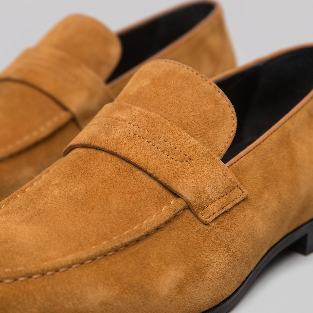 Mocassins à Bride Style Classique Homme