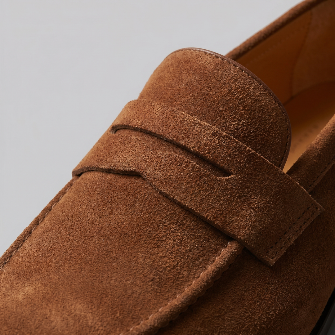 Mocassins à Bride Style Classique Homme