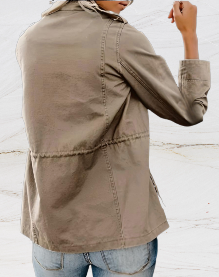 Veste Utility Zippée Femme