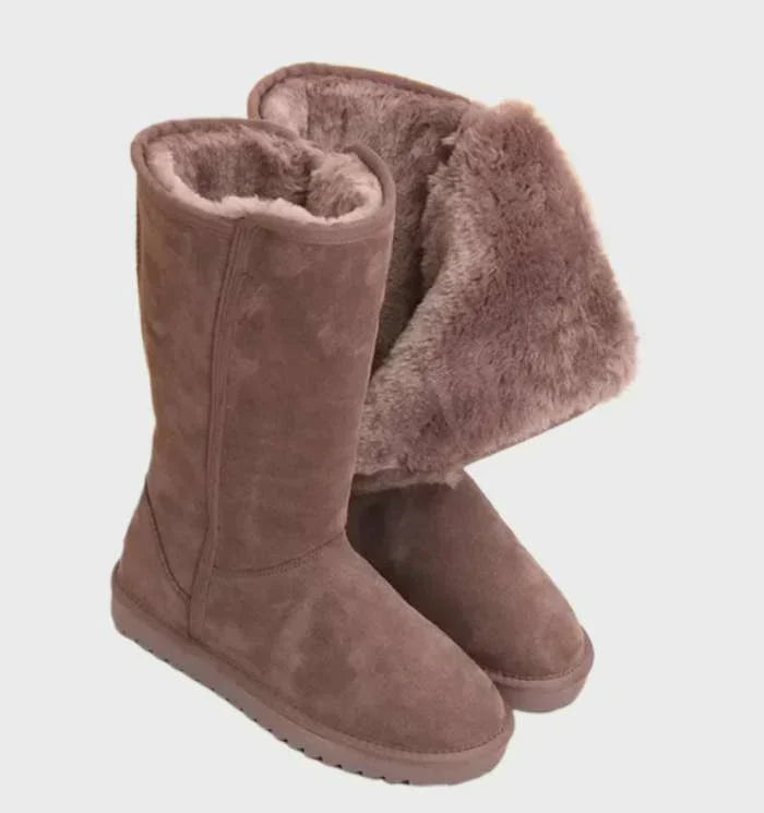 Bottes Hautes Fourrées Femme