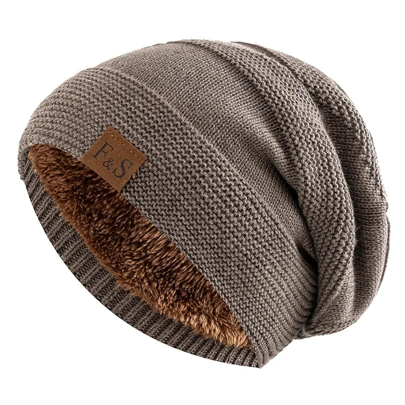Bonnet en Maille à Coupe Longue Homme