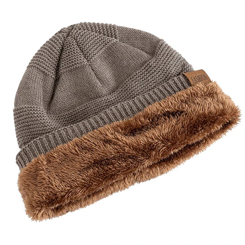 Bonnet en Maille à Coupe Longue Homme