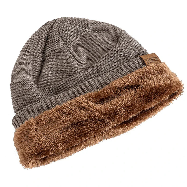 Bonnet en Maille à Coupe Longue Homme