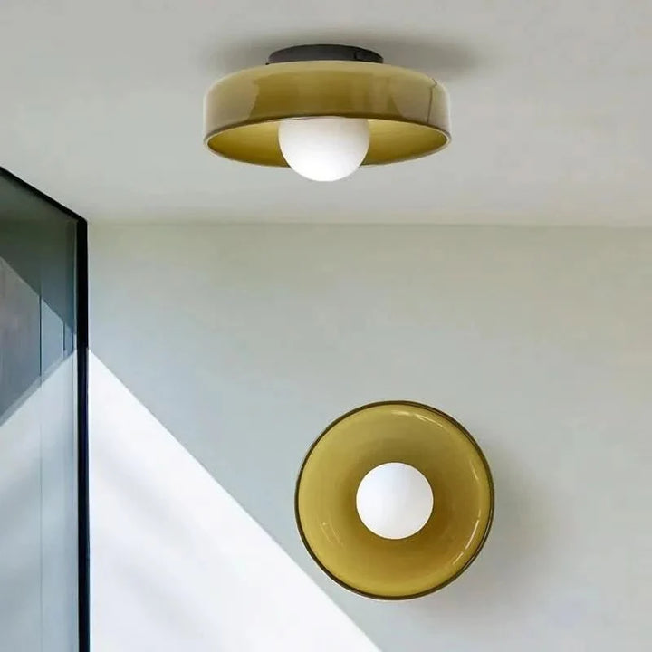 Plafonnier Moderne à Globe Central