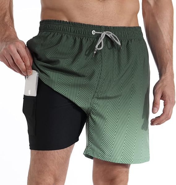 Short De Bain Imprimé Homme