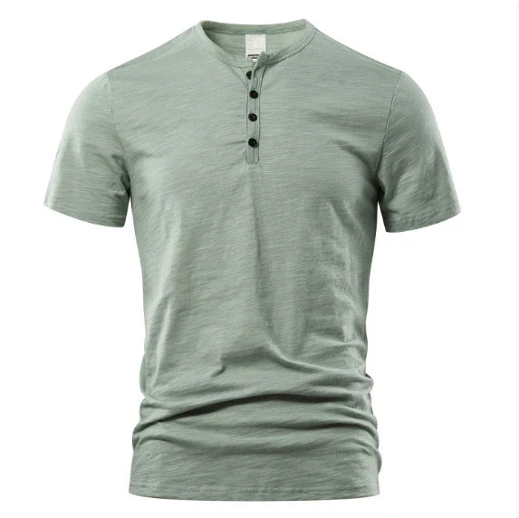 T-Shirt Henley Homme