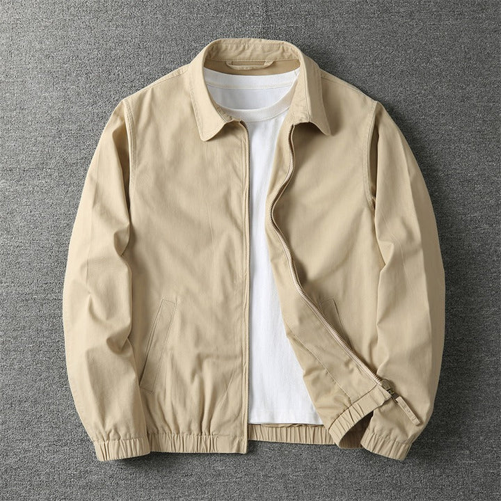Blouson Léger à Fermeture Zippée Homme