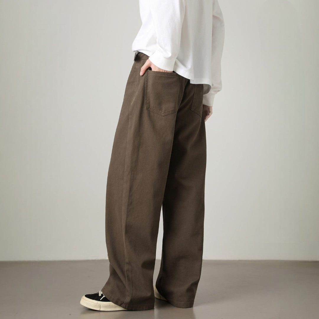 Pantalon Large Décontracté Homme