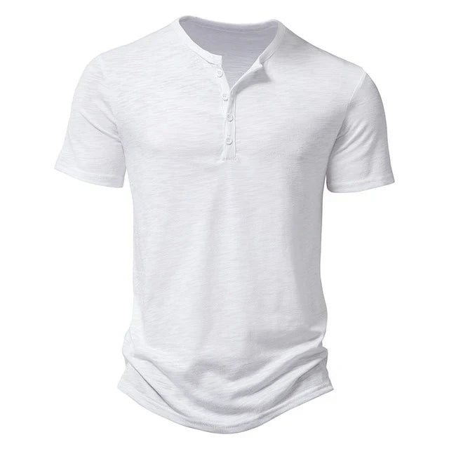 T-Shirt Henley Homme