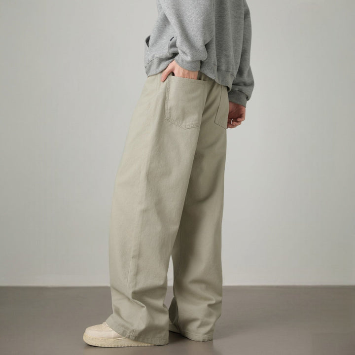 Pantalon Large Décontracté Homme