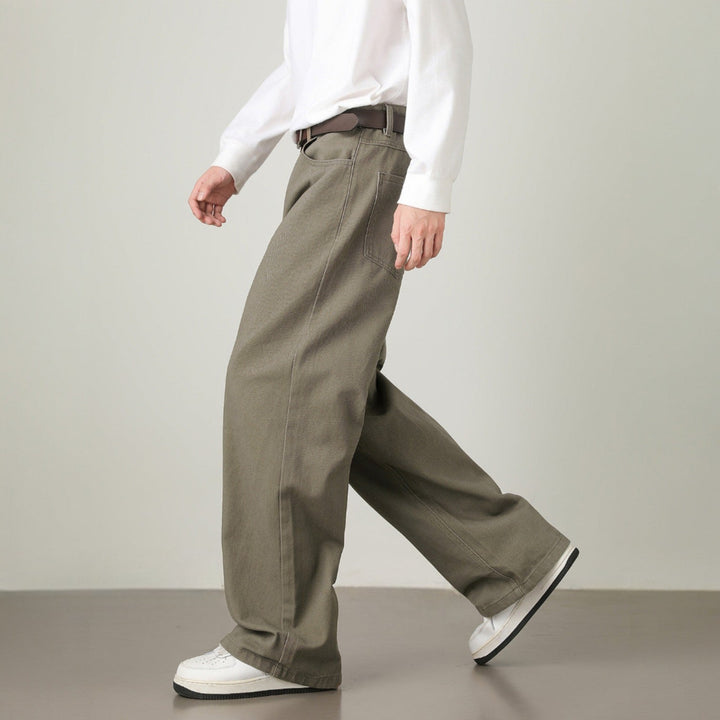 Pantalon Large Décontracté Homme