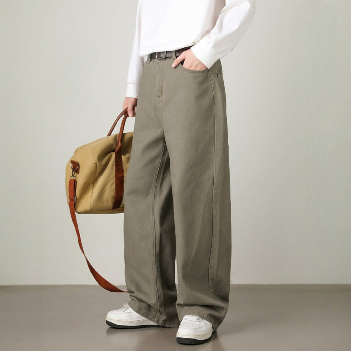 Pantalon Large Décontracté Homme