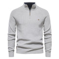 Pull à Col Montant Zippé Homme