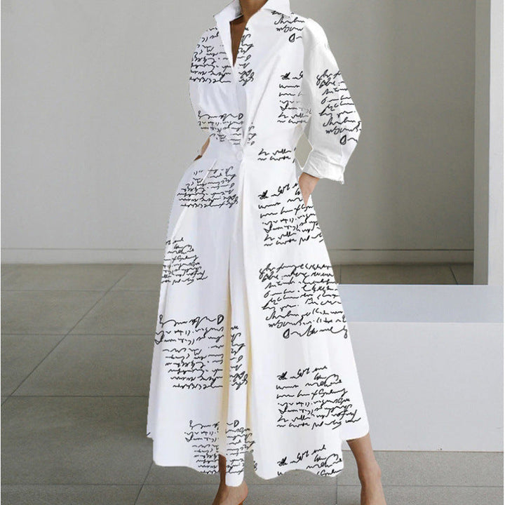 Robe Chemise Ceinturée Femme