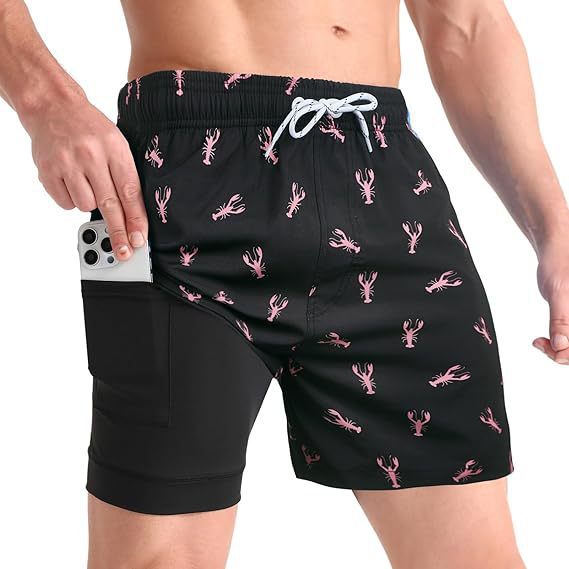 Short De Bain Imprimé Homme