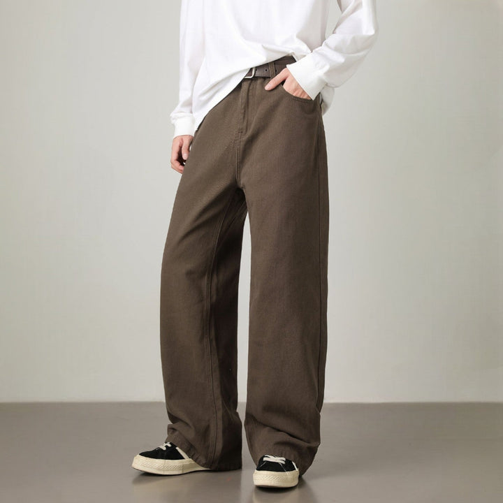 Pantalon Large Décontracté Homme