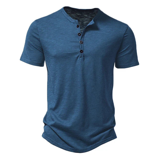T-Shirt Henley Homme