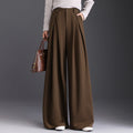 Women's Pleated Wide-Leg Pants