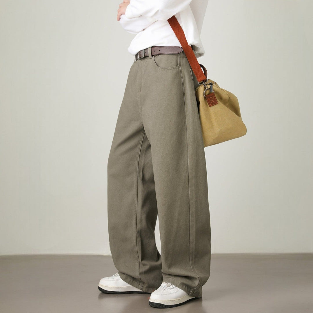 Pantalon Large Décontracté Homme