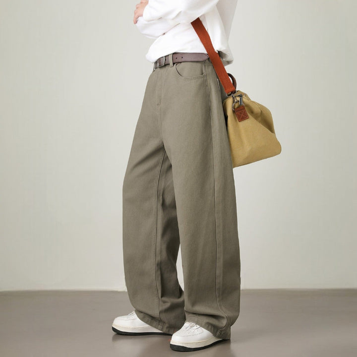 Pantalon Large Décontracté Homme
