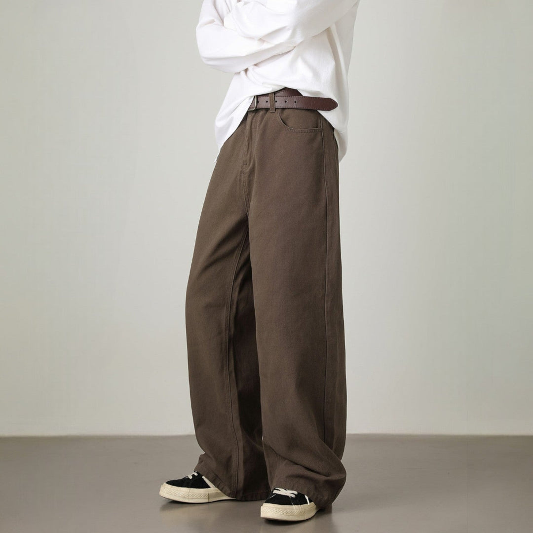 Pantalon Large Décontracté Homme
