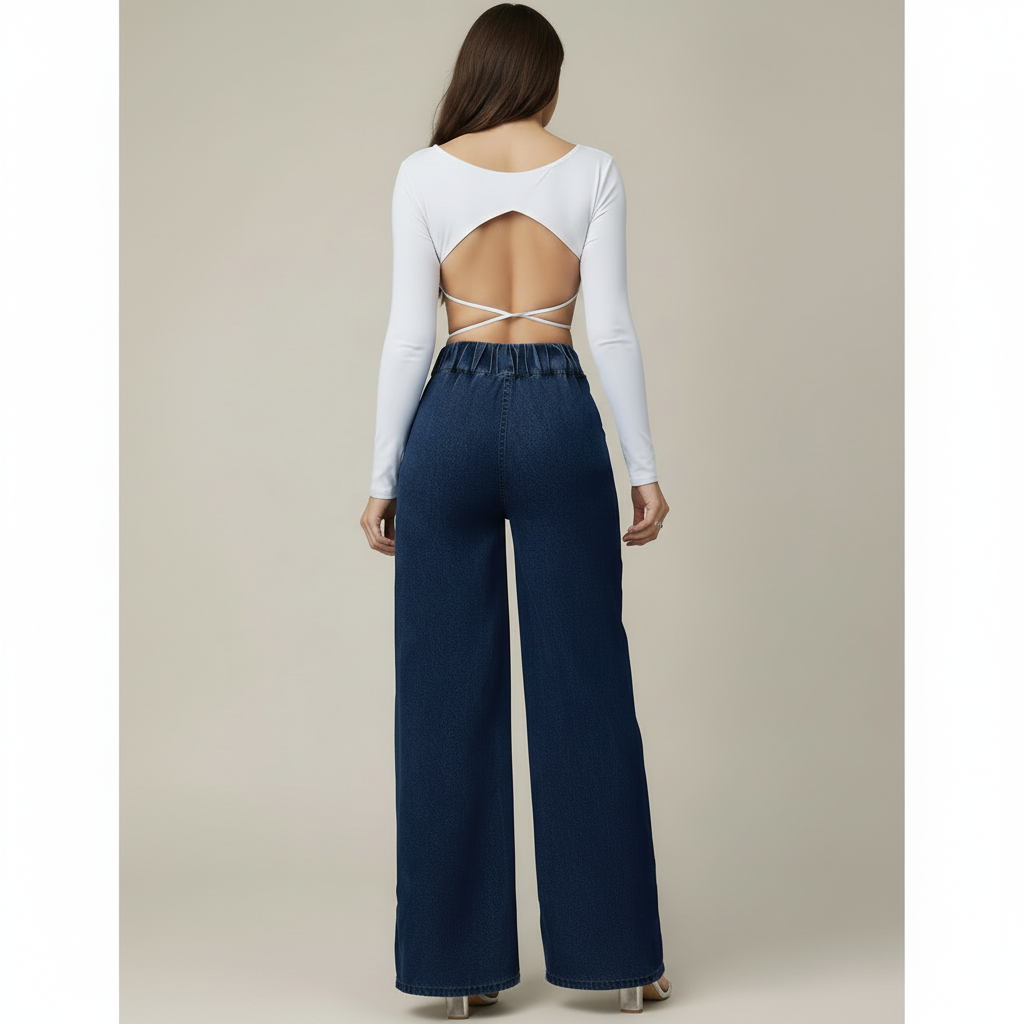 Jean Large Femme
