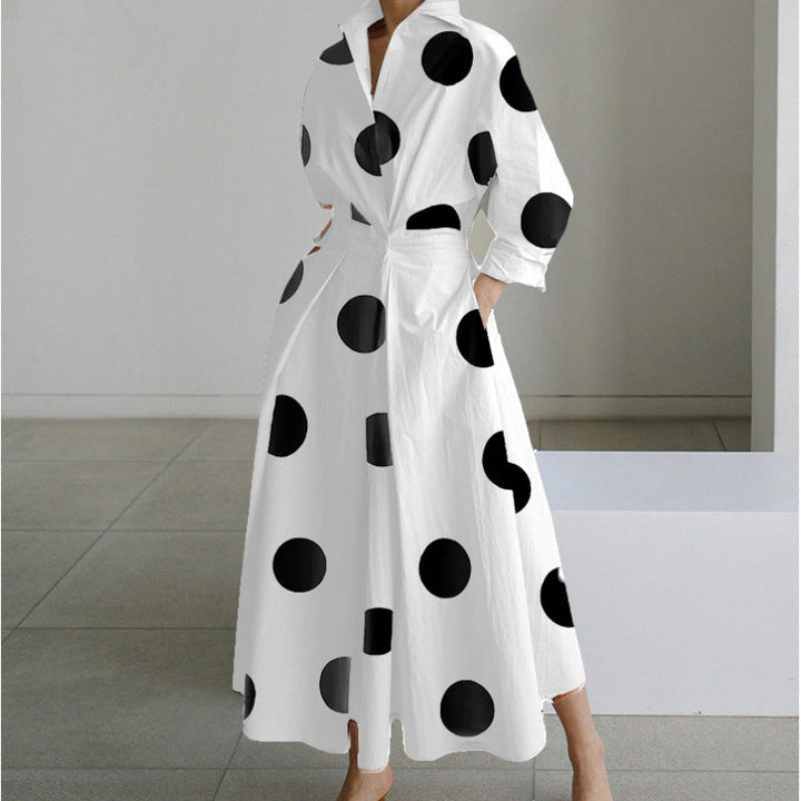 Robe Chemise Ceinturée Femme