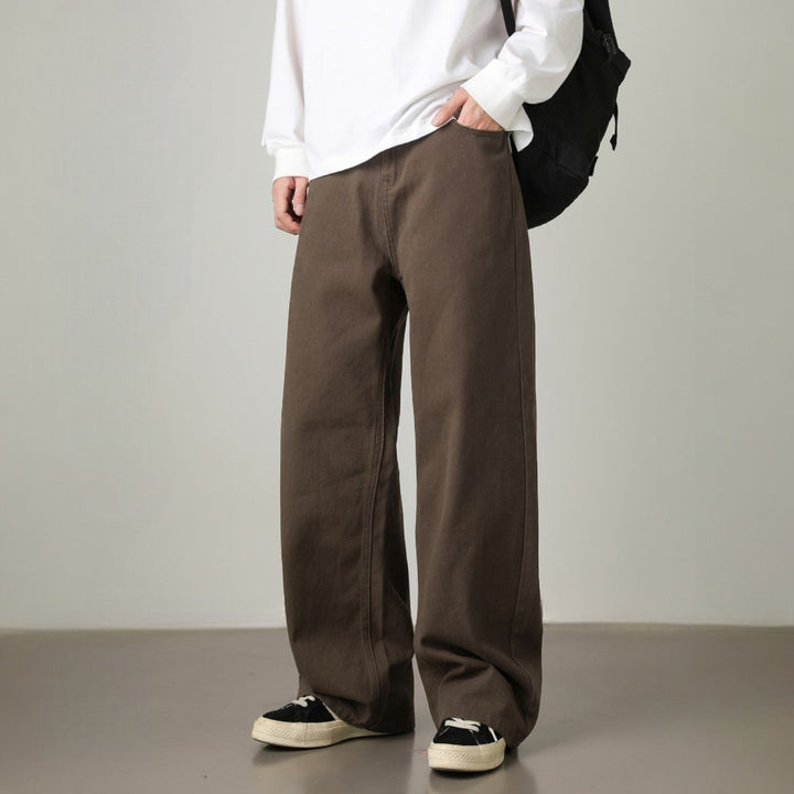 Pantalon Large Décontracté Homme