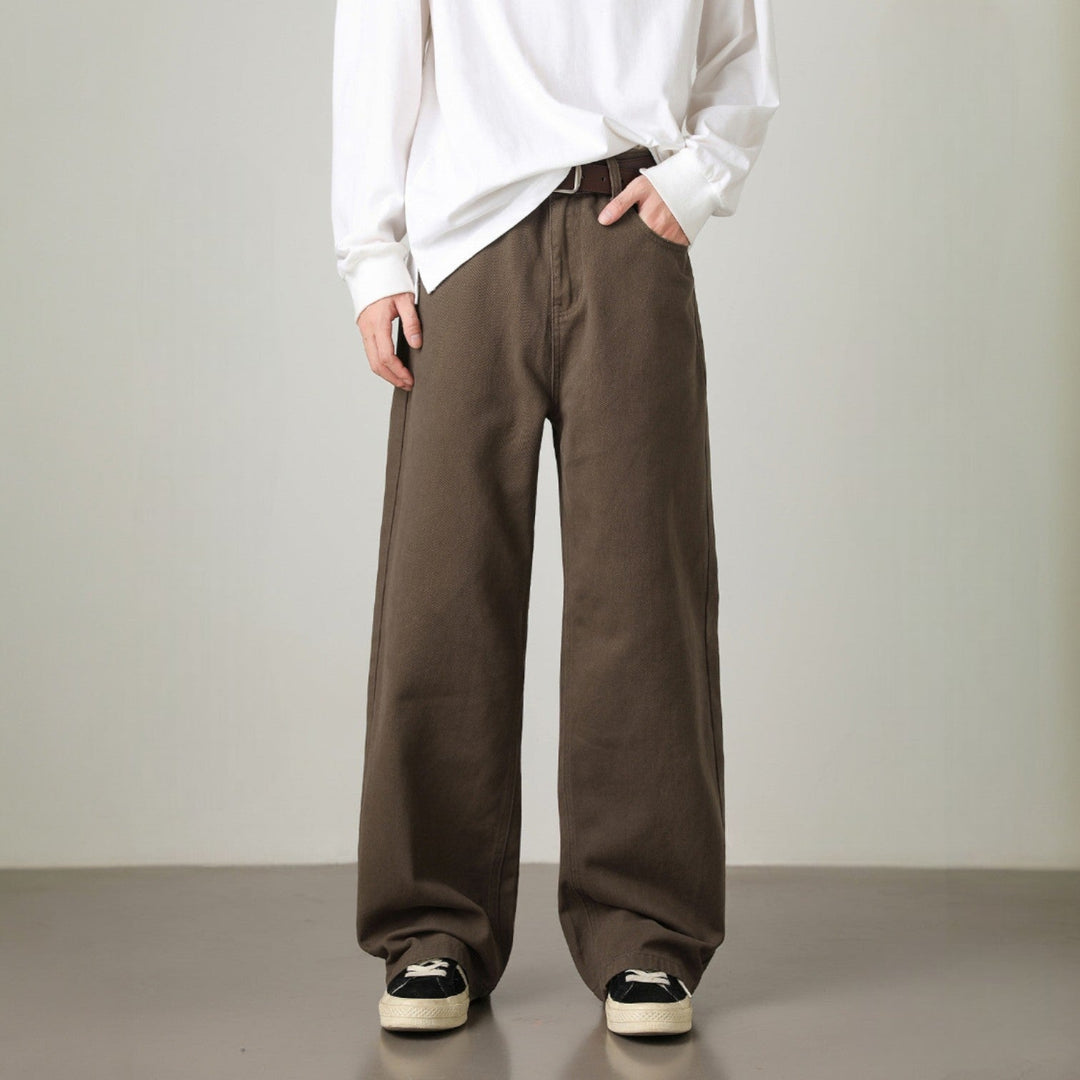Pantalon Large Décontracté Homme