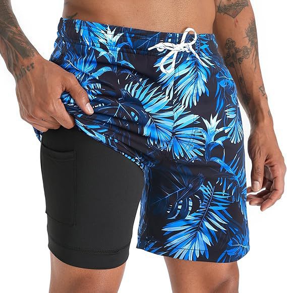 Short De Bain Imprimé Homme