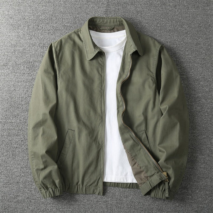 Blouson Léger à Fermeture Zippée Homme