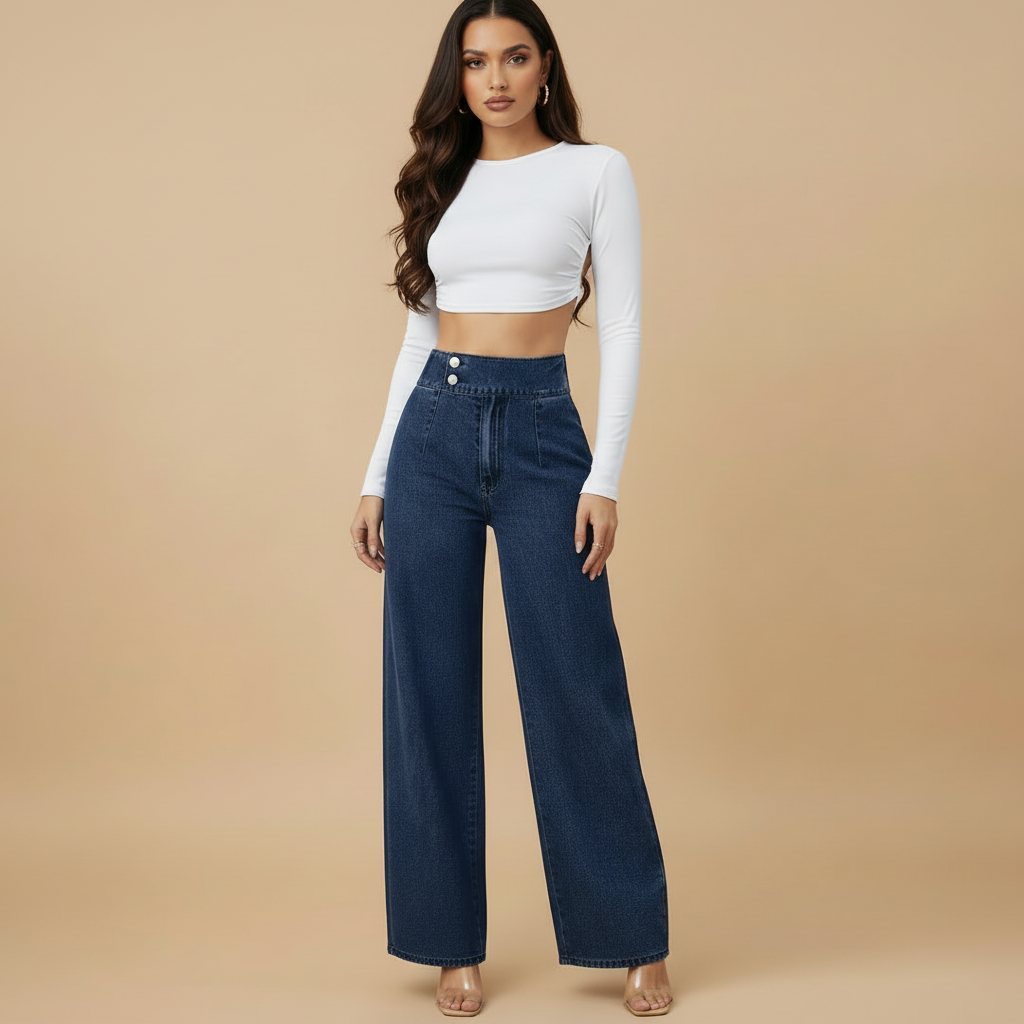 Jean Large Femme
