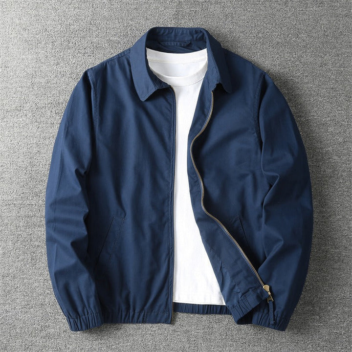 Blouson Léger à Fermeture Zippée Homme