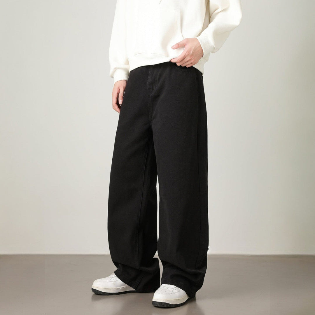 Pantalon Large Décontracté Homme